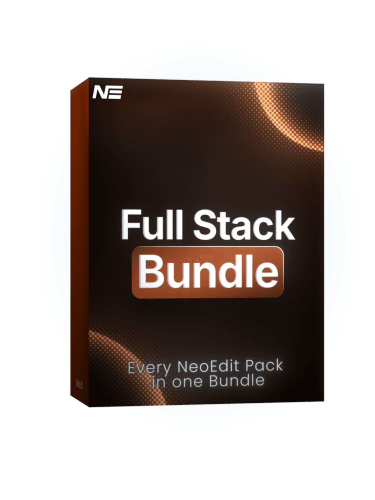 The Full Stack Bundle, all NeoEditFX plugin packs for DaVinci Resolve