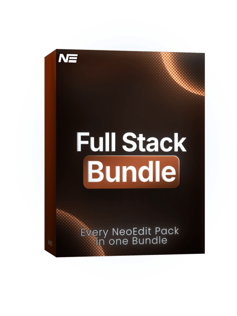 The Full Stack Bundle, every NeoEditFX plugin pack for DaVinci Resolve in one bundle